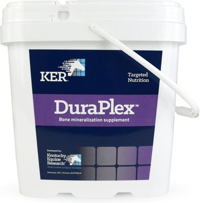 Show full view: Kentucky Equine Research DuraPlex Bone Mineralization Hay Flavor Powder Horse Supplement, 8.8-lb bucket slide 1 of 5
