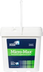 Kentucky Equine Research Micro-Max Micronutrient Hay Flavor Pellets Horse Supplement, 9.9-lb bucket