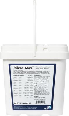 Show full view: Kentucky Equine Research Micro-Max Micronutrient Hay Flavor Pellets Horse Supplement, 9.9-lb bucket slide 2 of 5