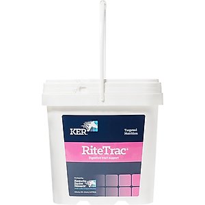 Kentucky Equine Research RiteTrac Digestive Tract Support Powder Horse Supplement, 13.2-lb bucket