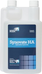Kentucky Equine Research Synovate HA Sodium Hyaluronate Joint Liquid Horse Supplement, 32-fl oz bottle