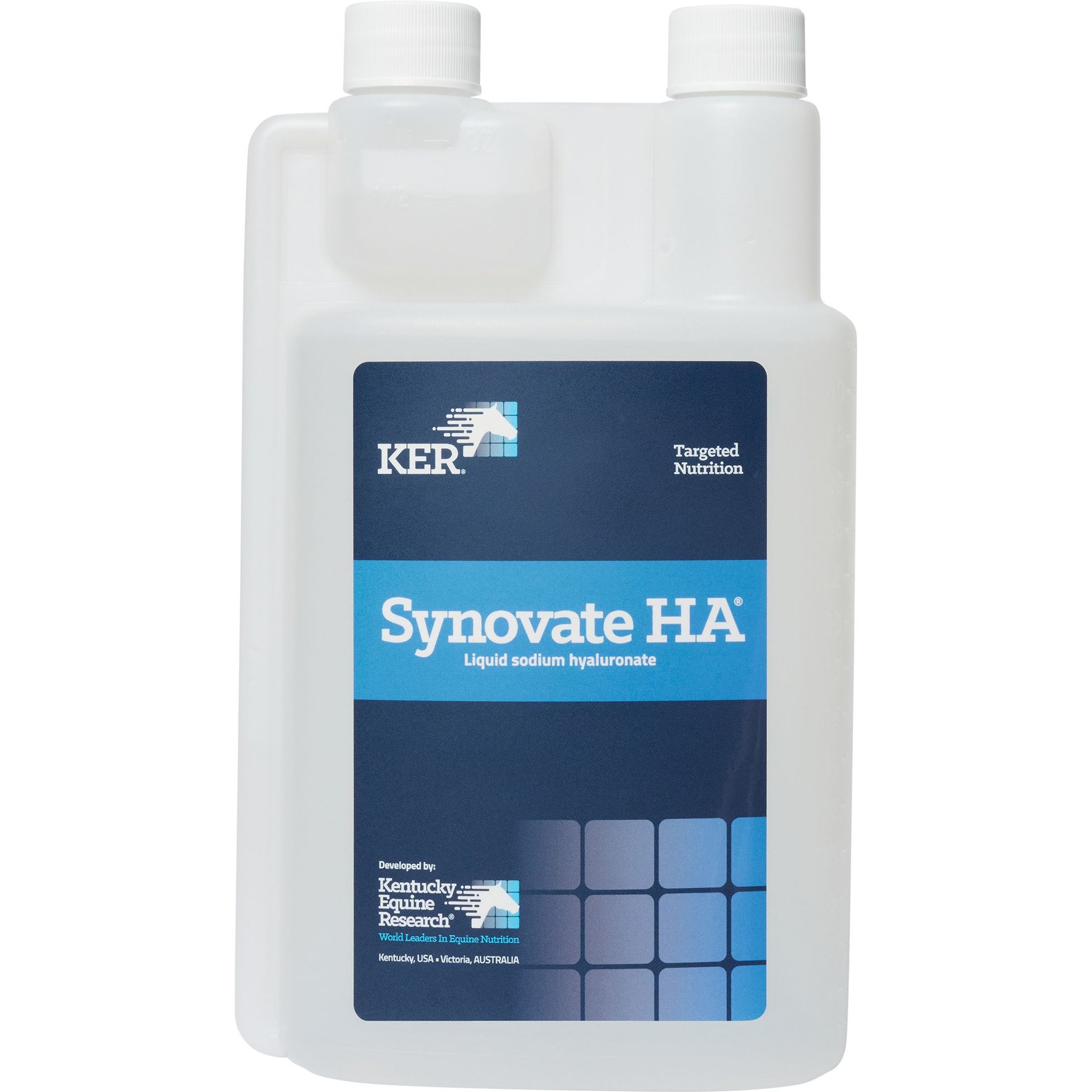 Kentucky Equine Research Synovate HA Sodium Hyaluronate Joint Liquid Horse Supplement, 32-fl oz bottle