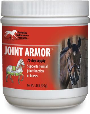 Show full view: Kentucky Performance Products Joint Armor Powder Horse Supplement, 1.16-lb jar slide 1 of 3