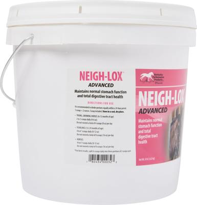 Show full view: Kentucky Performance Products Neigh-Lox Advanced Digestive Health Pellet Horse Supplement, 8-lb tub slide 3 of 5