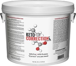 Ketogenic Pet Food Keto Correction Dog & Cat Dry Food Topping, 40-oz canister