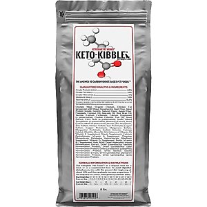 Ketogenic Pet Food Keto Kibble Dog & Cat Dry Food, 8-lb bag