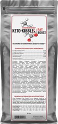 Ketogenic Pet Food Keto-Kibble Fat Boost Dry Dog & Cat Food, 8-lb bag
