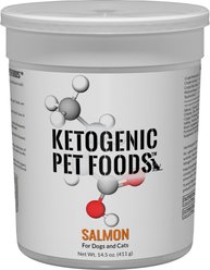 Ketogenic Pet Food Keto Salmon Freeze-Dried Dog & Cat Food, 14.5-oz canister