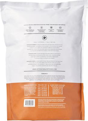 Show full view: KetoNatural Ketona Salmon Recipe Grain-Free Adult Dry Dog Food, 4.2-lb bag slide 3 of 10