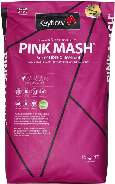 Keyflow USA Pink Mash Condition Low Sugar & Low Starch Horse Feed, 33-lb bag