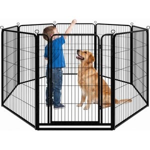 FXW Homeplus Indoor Dog Playpen, White, 32-in, 12-panel - Chewy.com