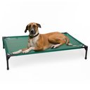 K&H Pet Products All Weather Elevated Dog Cot Bed, Green, Large