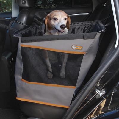 Show full view: K&H Pet Products Buckle n' Go Dog & Cat Car Seat, Gray, Small slide 1 of 13