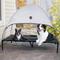 Show in main carousel: K&H Pet Products Canopy Add on for Elevated Dog Bed, Gray, X-Large slide 1 of 9