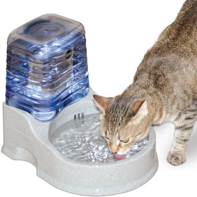 Show full view: K&H Pet Products CleanFlow Filtered Water Dog Bowl, Small, 80-oz Bowl + 90-oz Reservoir slide 1 of 12