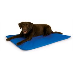 K&H Pet Products Cool Bed III Dog Pad, Blue, Large