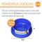 Show in main carousel: K&H Pet Products Coolin' Bowl Plastic Dog & Cat Bowl, Blue, 96-oz slide 2 of 8