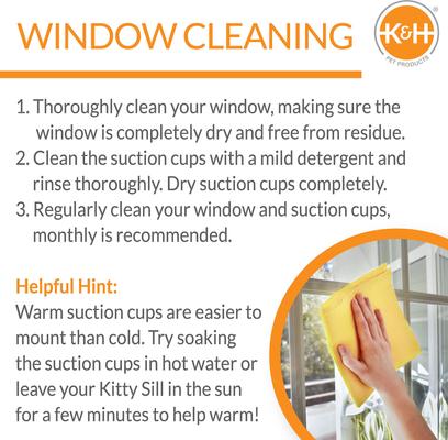 Show full view: K&H Pet Products EZ Mount Bubble Pod Cat Window Perch, Tan slide 6 of 12