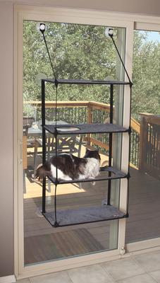 Show full view: K&H Pet Products EZ Mount Quad Stack Cat Furniture slide 1 of 10
