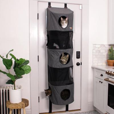 Show full view: K&H Pet Products Hangin' Multi-Story Cat Condo, 5-Story slide 1 of 11