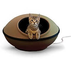 K&H Pet Products Heated Thermo-Mod Dream Pod, Tan