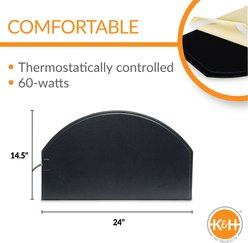 K&H Pet Products Igloo-Style Heated Pad & Cover, Medium slide 2 of 9
