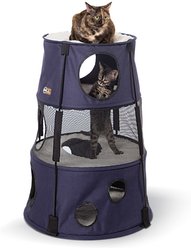 K&H Pet Products Kitty Tower Cat Furniture, Blue