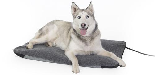 Show full view: K&H Pet Products Lectro-Soft Outdoor Heated Pad, Gray, Large slide 1 of 13