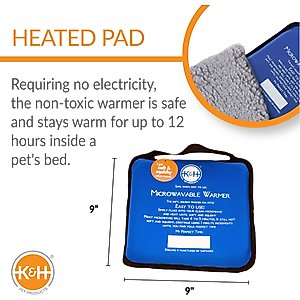 K&H Pet Products Microwavable Cat & Dog Bed Warmer