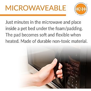 K&H Pet Products Microwavable Cat & Dog Bed Warmer