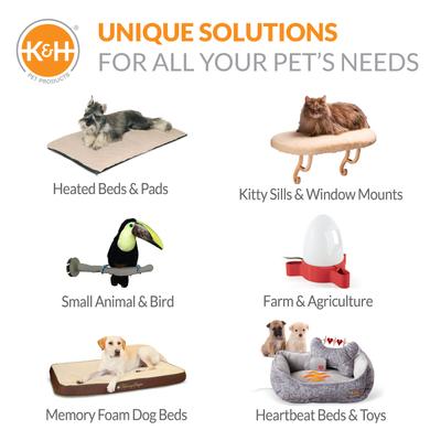 Show full view: K&H Pet Products Mod Bird Travel Carrier, Gray/Clear slide 7 of 8