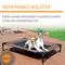 Show in main carousel: K&H Pet Products Outdoor Original Bolster Pet Cot Elevated Dog Bed, Chocolate, Large slide 4 of 12