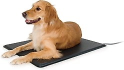 K&H Pet Products Original Lectro-Kennel Outdoor Heated Dog Pad with Cover, Large