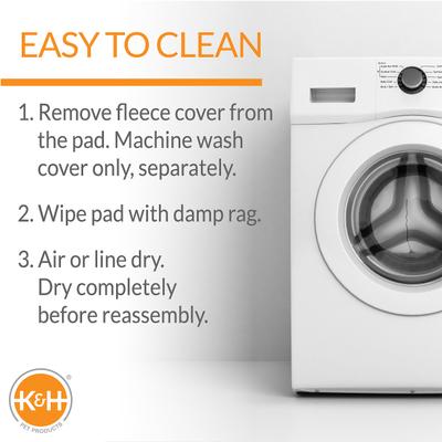 Show full view: K&H Pet Products Original Lectro-Kennel Outdoor Heated Dog Pad with Cover, Large slide 8 of 12