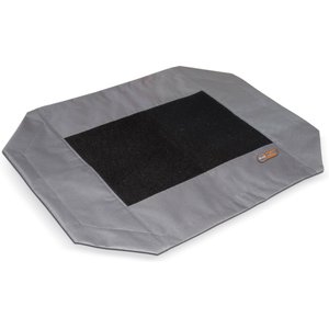 K&H Pet Products Original Pet Cot Replacement Dog Bed Cover, Gray, Large
