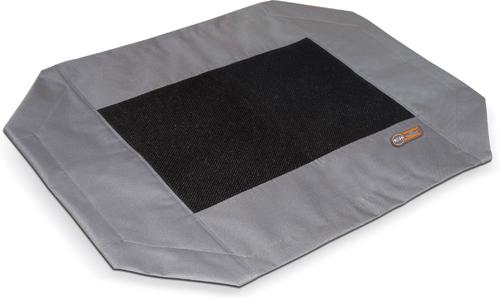 Show full view: K&H Pet Products Original Pet Cot Replacement Dog Bed Cover, Gray, Large slide 1 of 13