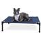 Show in main carousel: K&H Pet Products Original Steel Frame Cot Outdoor Elevated Dog Bed, Blue/Black, Medium slide 3 of 14