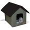 Show in main carousel: K&H Pet Products Outdoor Heated Kitty House Cat Shelter, Olive & Black slide 1 of 14