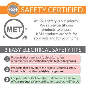 K&H Pet Products Outdoor Heated Small Animal Pad, Tan