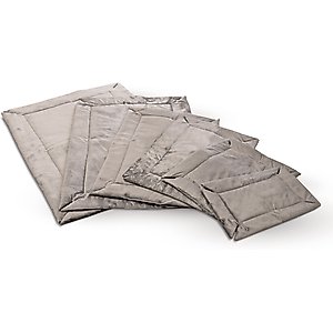 K&H Pet Products Self-Warming Dog Crate Pad, Gray, 14 x 22 in
