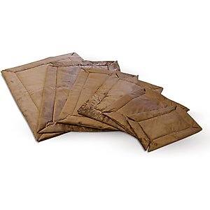 K&H Pet Products Self-Warming Dog Crate Pad, Mocha, 14 x 22 in