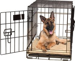 K&H Pet Products Self-Warming Dog Crate Pad, Tan, 32 x 48 in