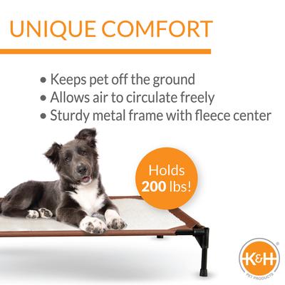 Show full view: K&H Pet Products Self-Warming Elevated Dog Bed, Large slide 2 of 12