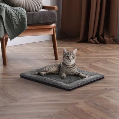 Show full view: K&H Pet Products Self-Warming Pad, Gray/Black slide 1 of 12