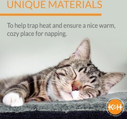 K&H Pet Products Self-Warming Pad, Gray/Black slide 2 of 9