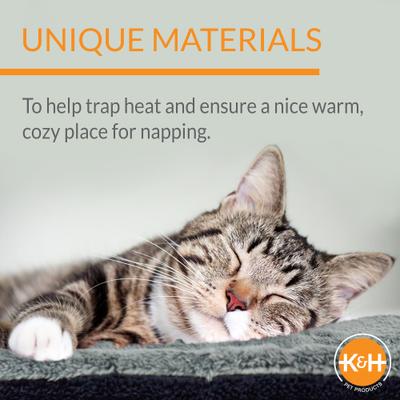 Show full view: K&H Pet Products Self-Warming Pad, Oatmeal/Chocolate slide 7 of 13