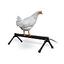 K&H Pet Products Thermo Chicken Perch, Black, Large