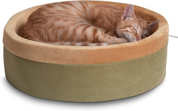 K&H Self-Warming Cat Cave Bed - Cozy Hut For Cats & Small Dogs, No Electricity Needed, Machine Washable - View #11