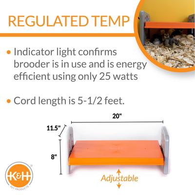 Show full view: K&H Pet Products Thermo-Poultry Brooder slide 2 of 9