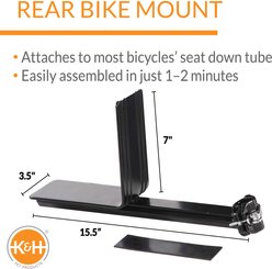 K&H Pet Products Universal Rear Bike Mount slide 2 of 9